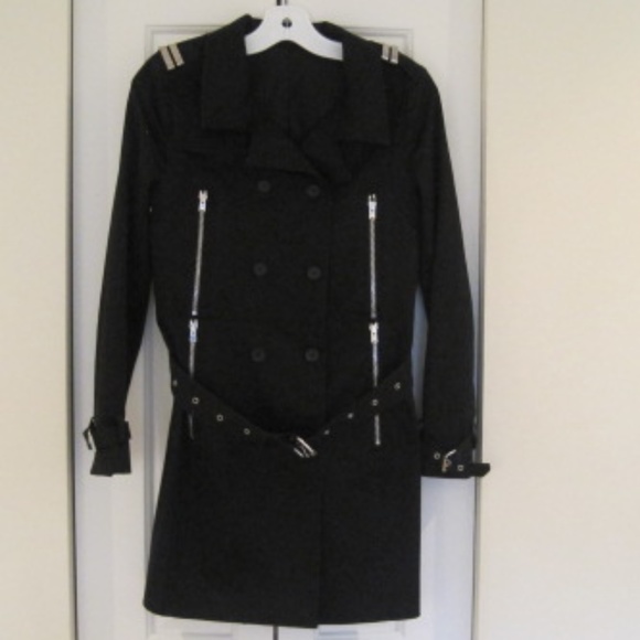 The KOOPLES Belted Trench Coat - Picture 3 of 12